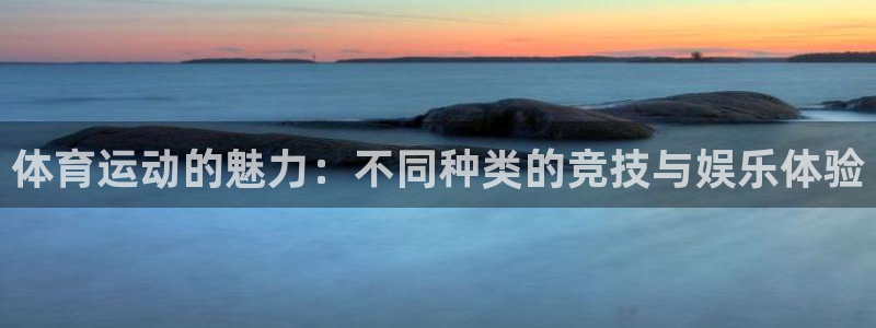 欧亿体育官方正版app新能源：体育运动的魅力：不同种